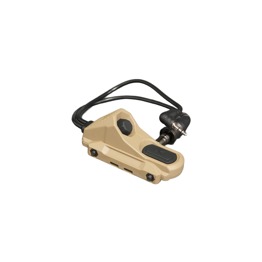 Holy Warrior SureFire and 2.5mm Dual Tape Switch Dark Earth