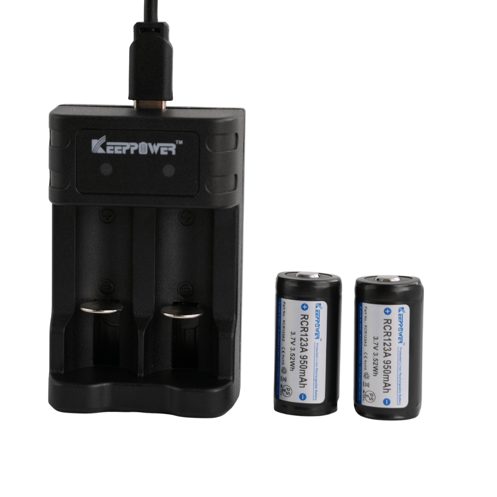 Keeppower RCR2 Li-ion Battery Charger for STELLAR T2 Thermal