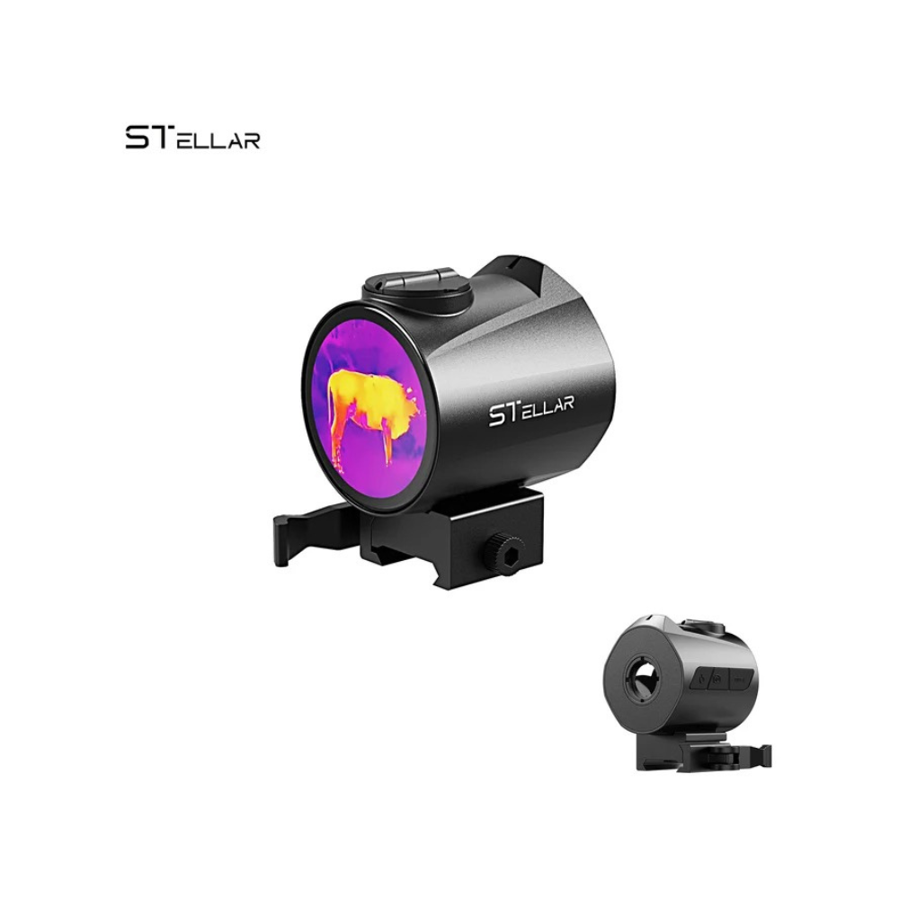 STELLAR T3-Mini Compact Thermal Imaging Scope - Black