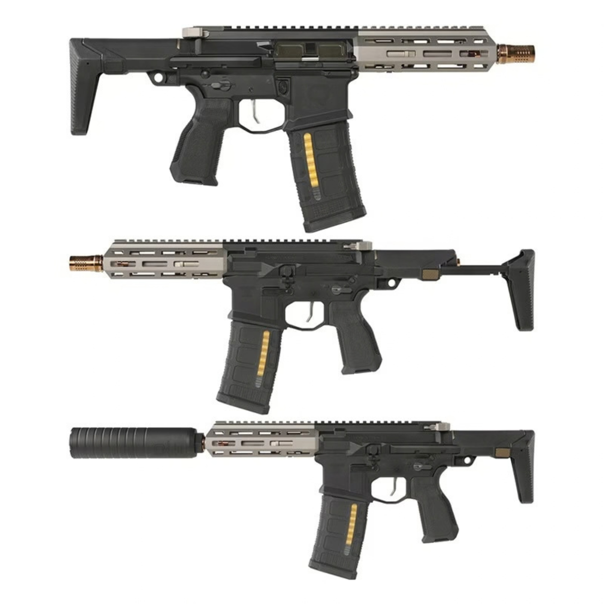 Salvo Precision 7.0 Honey Badger Gas Blowback Rifle