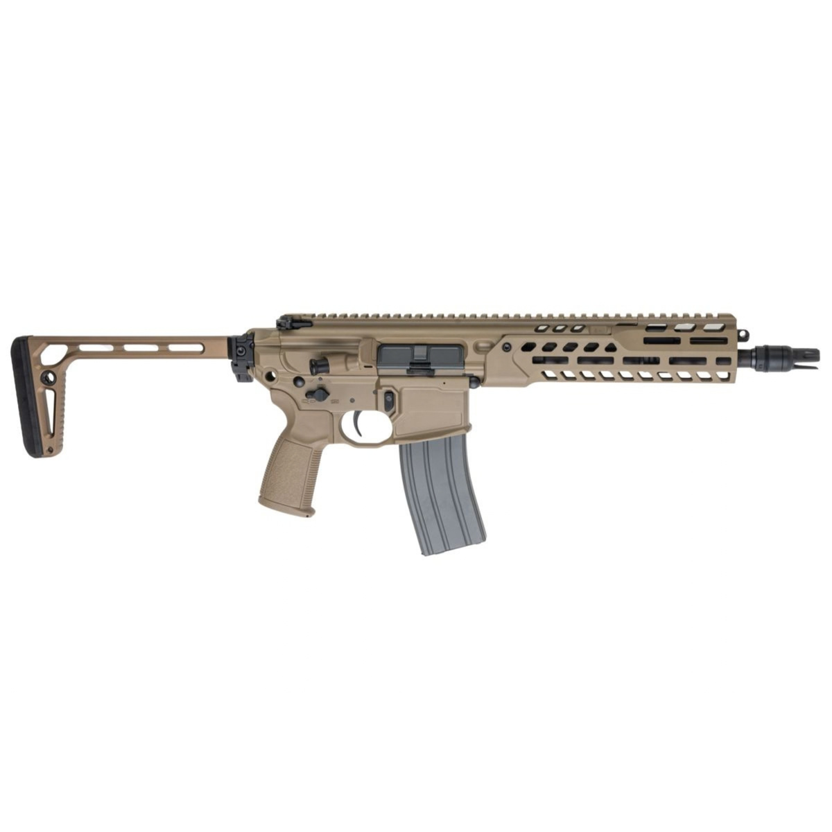 Salvo Precision Spear LT CSAW 5.56 MWS Airsoft Rifle - Tan