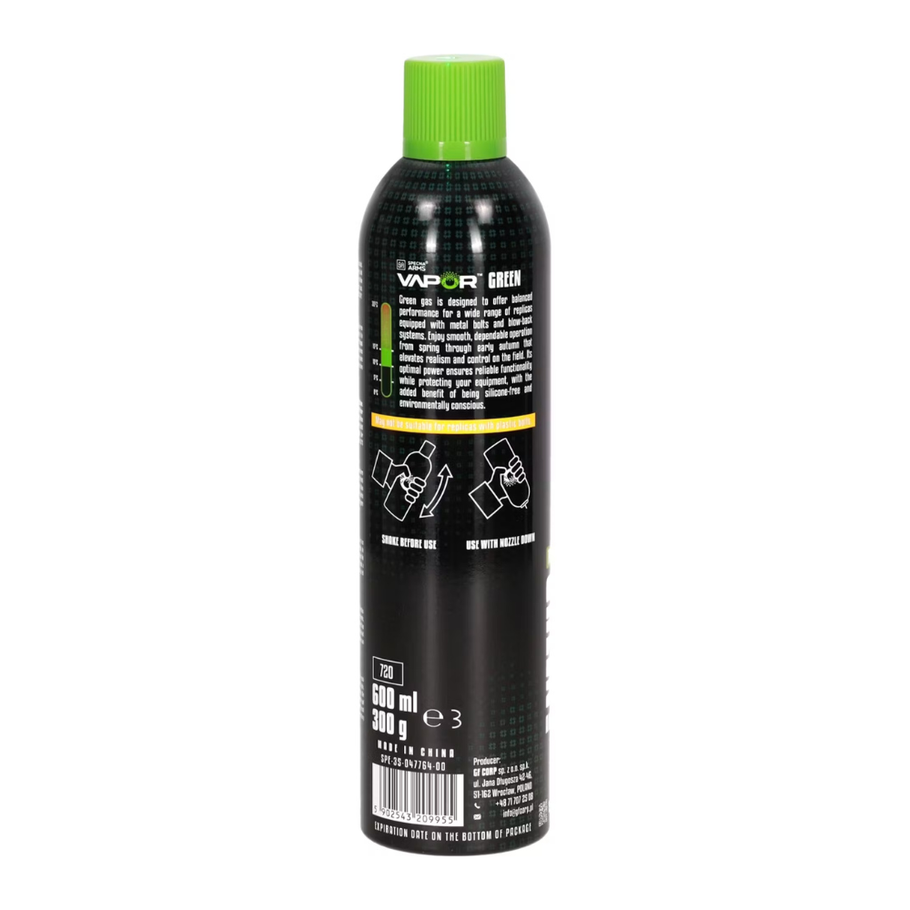 Specna Arms VAPOR Green Gas for airsoft