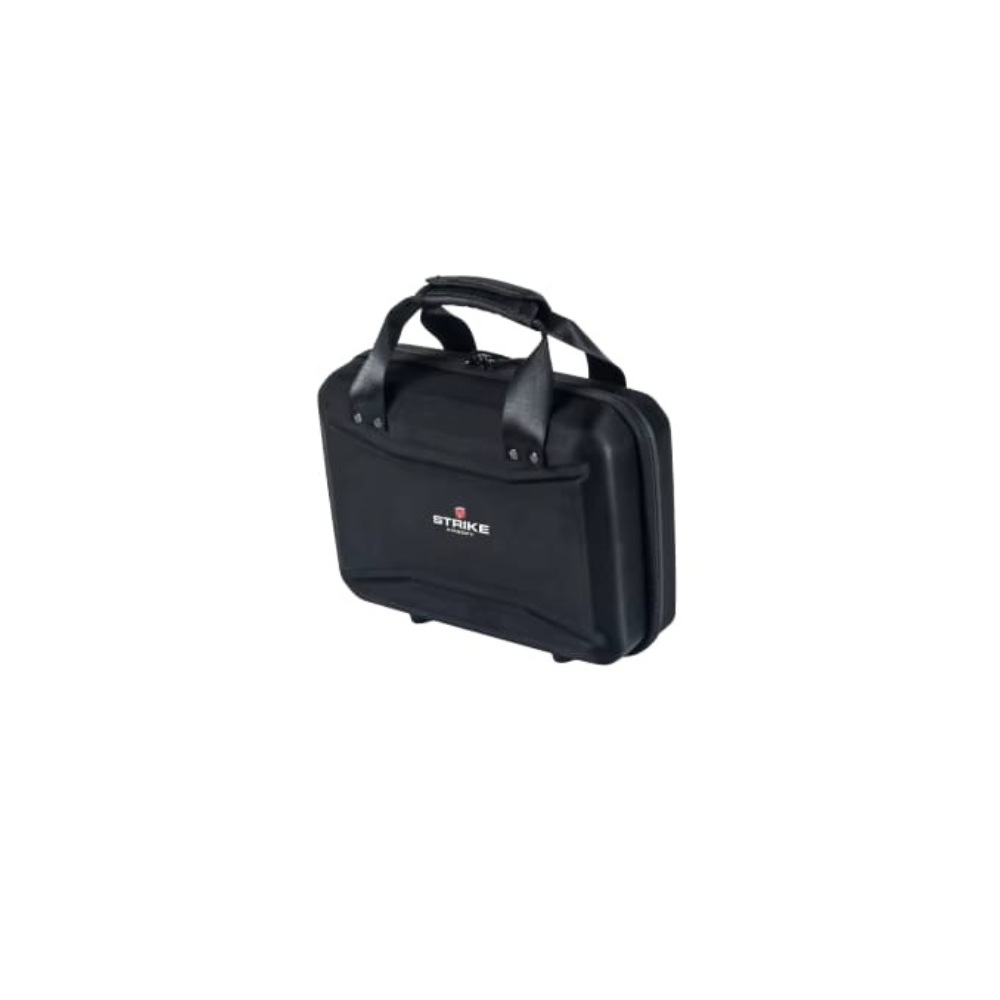 Strike pistol semi hard EVA case with wave foam interior