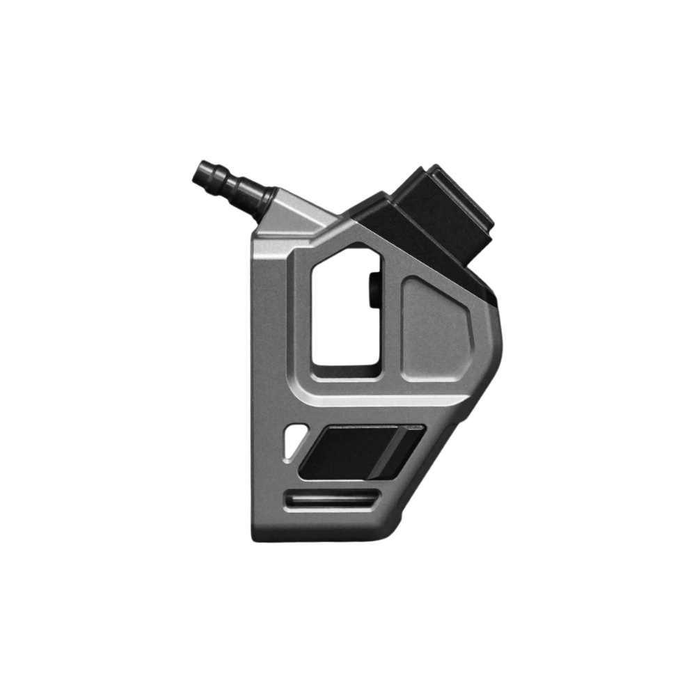 Gunmetal T1P CNC Hi-Capa and SSP5 HPA adapter side profile