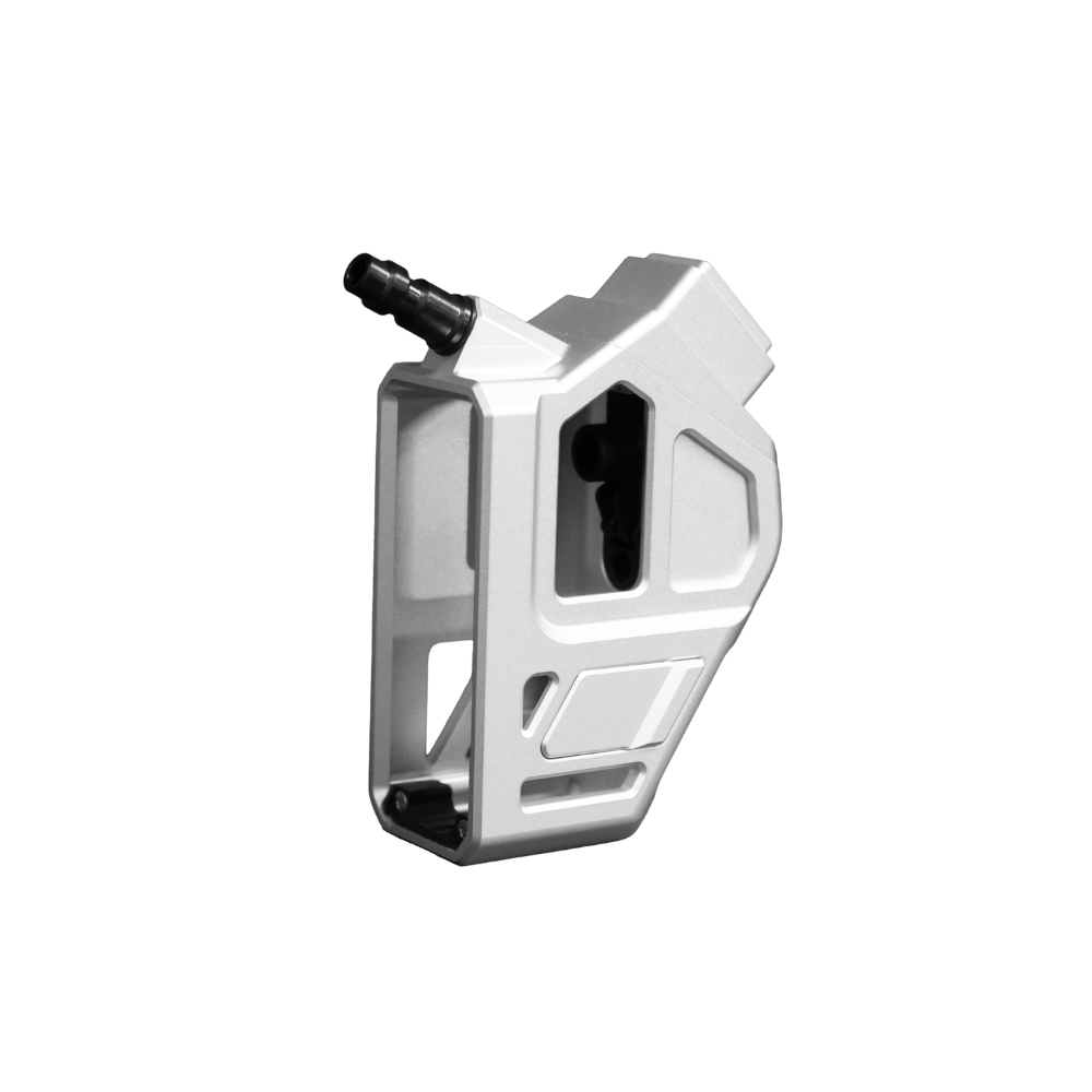 T1P CNC angled HPA adapter for Hi-Capa and SSP5 in silver
