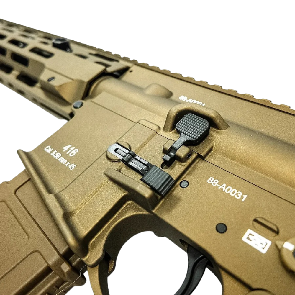 TC Designs Complete 416 A5 10.5" HPA Airsoft Rifle - Burnt Bronze