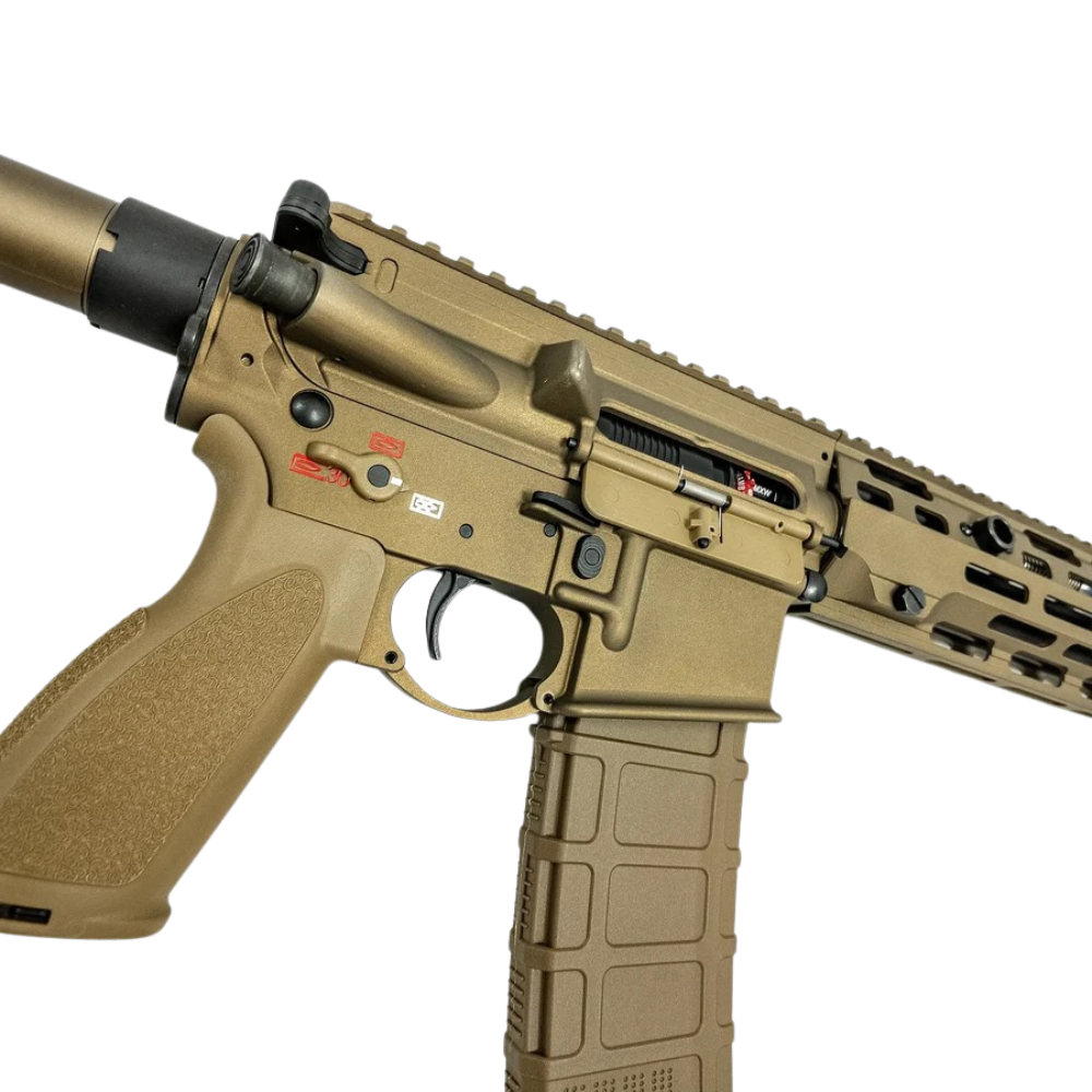 TC Designs Complete 416 A5 10.5" HPA Airsoft Rifle - Burnt Bronze