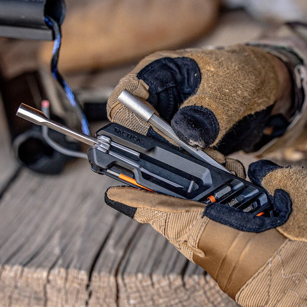 Airsoft field multitool compact design for game day repairs