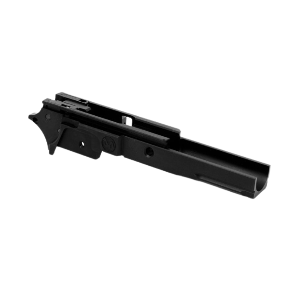 Airsoft Masterpiece Aluminium Advanced Frame - INFINITY - 5.1 with Tactical Rail - Black - Hi - Capa Hub Ltd