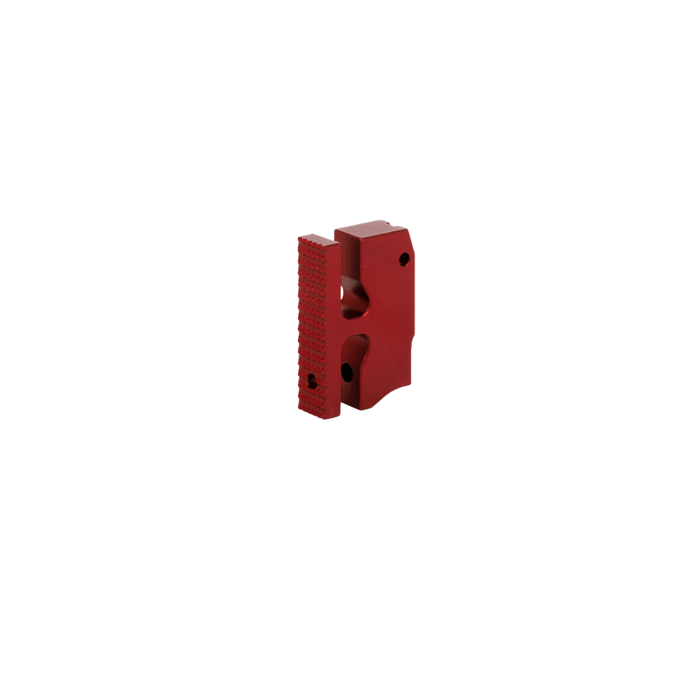 Airsoft Masterpiece Aluminium Straight Trigger – Type 15 - Red airsoft UK