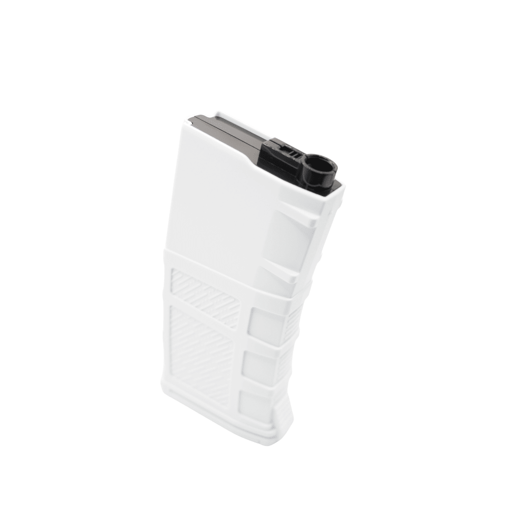 Amarok AM190 Fast Feed Mid Cap Short M4 Magazine - Arctic White airsoft UK