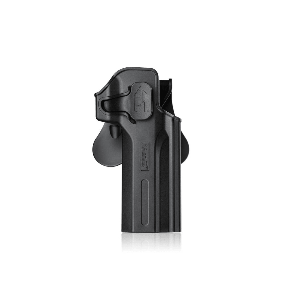 Amomax Desert Eagle with or without rail Holster – Black airsoft UK