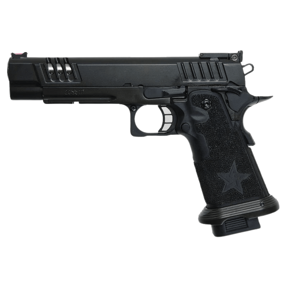 ARMY ARMAMENT R611 Staccato 2011 - XL GBB Airsoft (Stippled Grip) - Black - Hi - Capa Hub Ltd