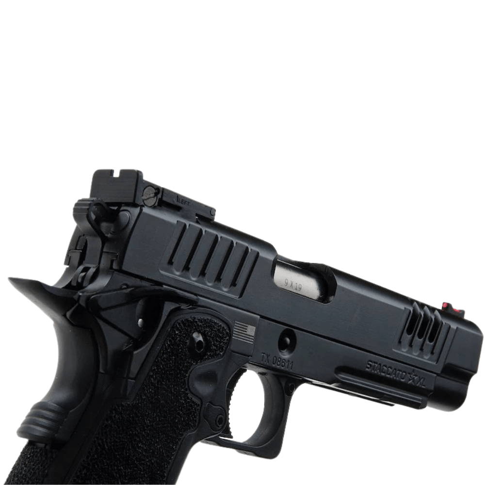 ARMY ARMAMENT R611 Staccato 2011 - XL GBB Airsoft (Stippled Grip) - Black - Hi - Capa Hub Ltd