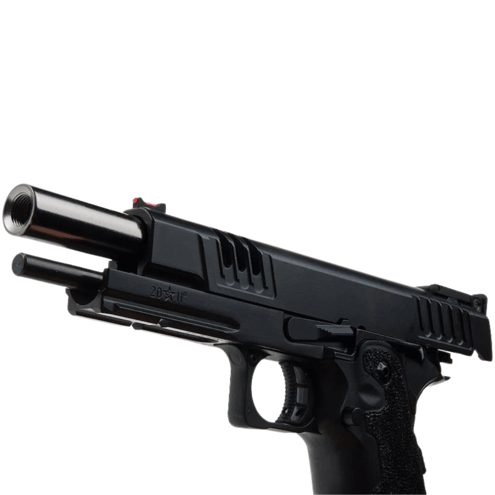 ARMY ARMAMENT R611 Staccato 2011 - XL GBB Airsoft (Stippled Grip) - Black - Hi - Capa Hub Ltd