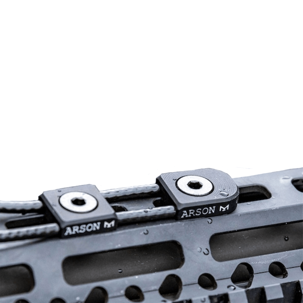 Arson Machine style CNC Aluminium M-LOk Wire Guides airsoft M-LOK Accessories UK