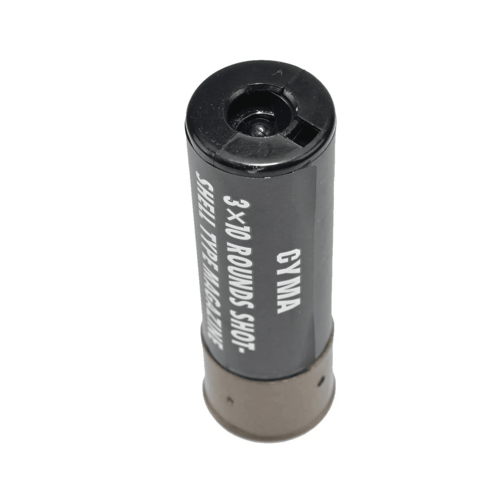 CYMA Shotgun Shell Pack – Black (6 Pieces) airsoft UK