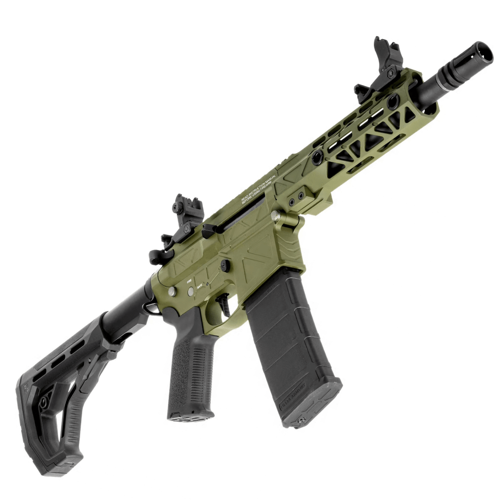 Delta Armory R15 FREYA™ Gen.2 7" M-LOK M4 AEG - Olive Drab airsoft UK