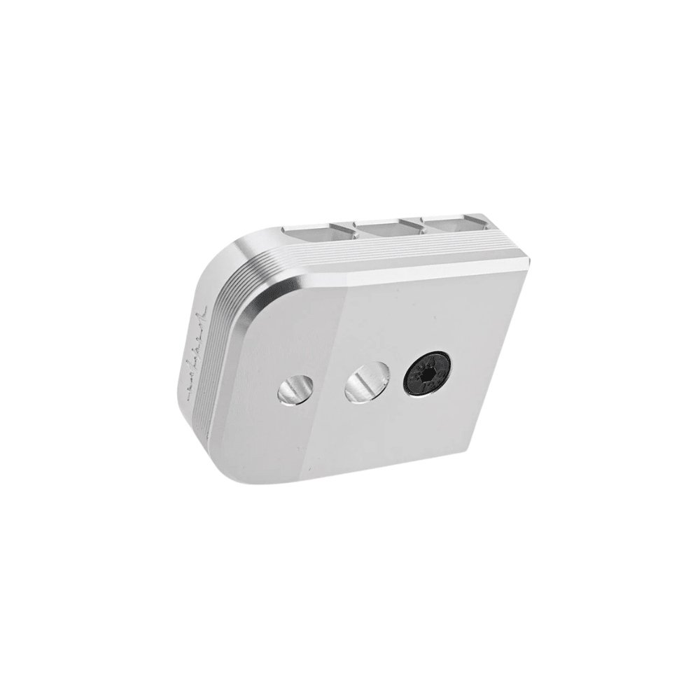 Dr.Black 5.1 Magazine Base Plates - Type B - Silver airsoft UK