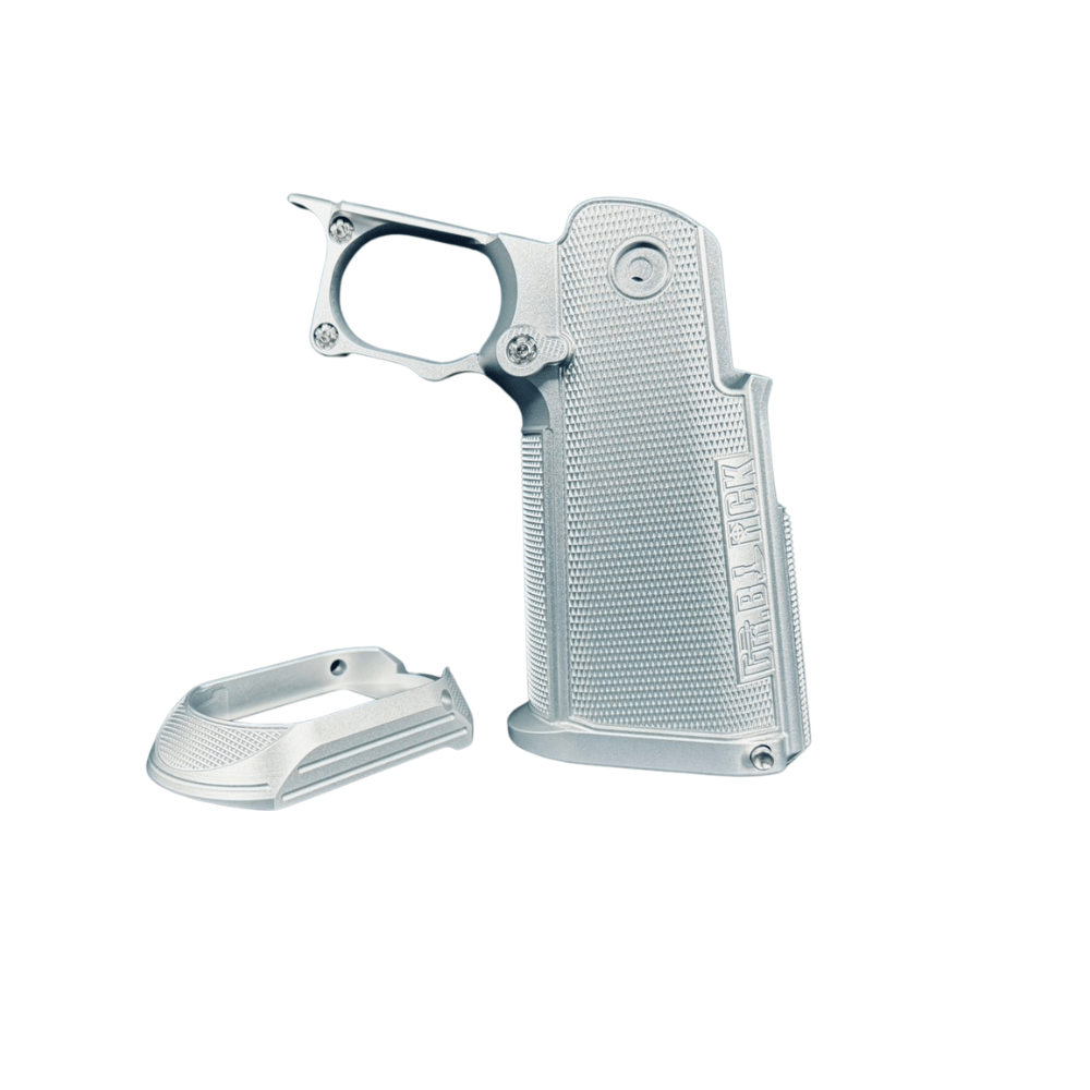 Dr.Black Aluminium Hi-Capa Grip - Solid - Type 'B' Grips & Grip Accessories from Dr.Black - Shop now at Hi-Capa Hub Ltd