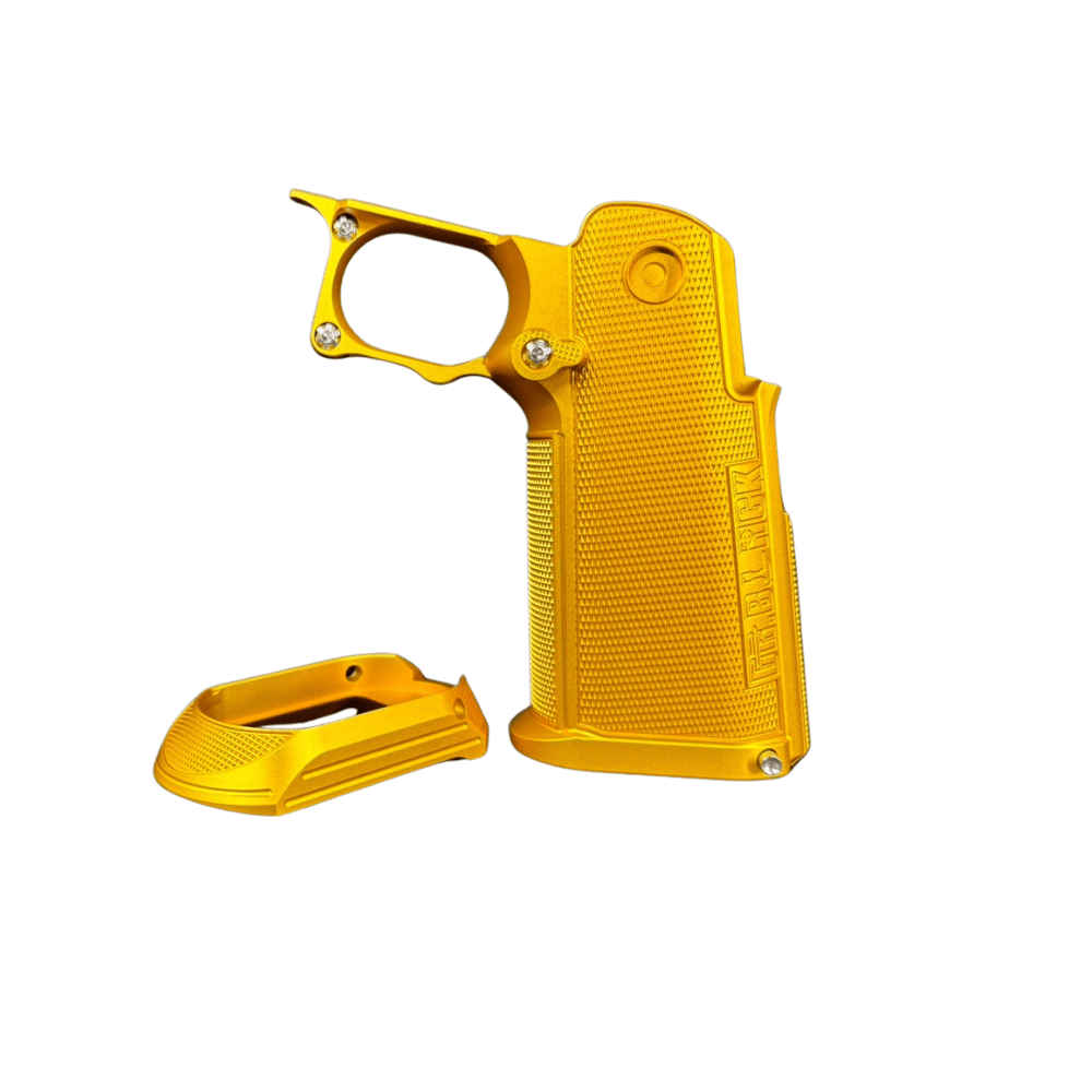 Dr.Black Aluminium Hi-Capa Grip - Solid - Type 'B' Grips & Grip Accessories from Dr.Black - Shop now at Hi-Capa Hub Ltd