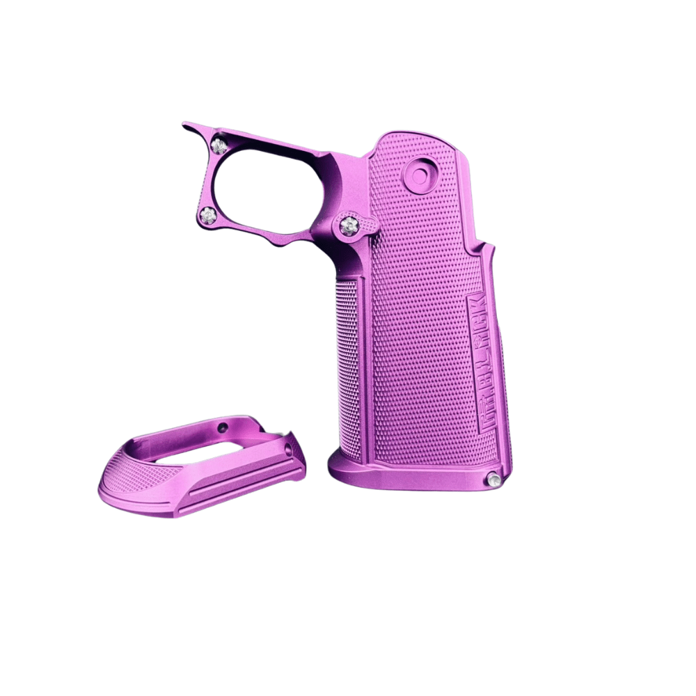 Dr.Black Aluminium Hi-Capa Grip - Solid - Type 'B' Grips & Grip Accessories from Dr.Black - Shop now at Hi-Capa Hub Ltd