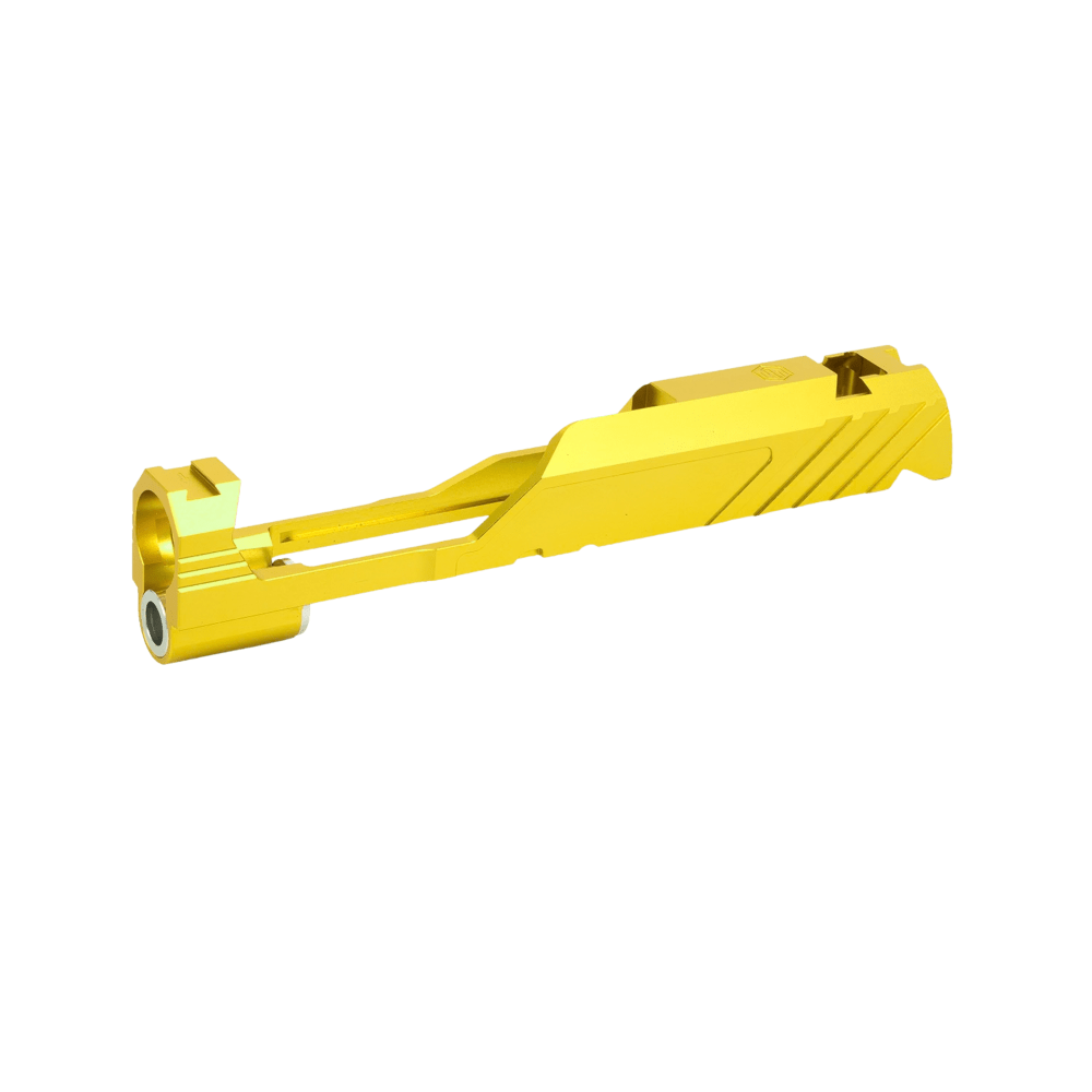 EDGE 'MEGA' Aluminium 4.3 Slide - Gold airsoft Slides UK