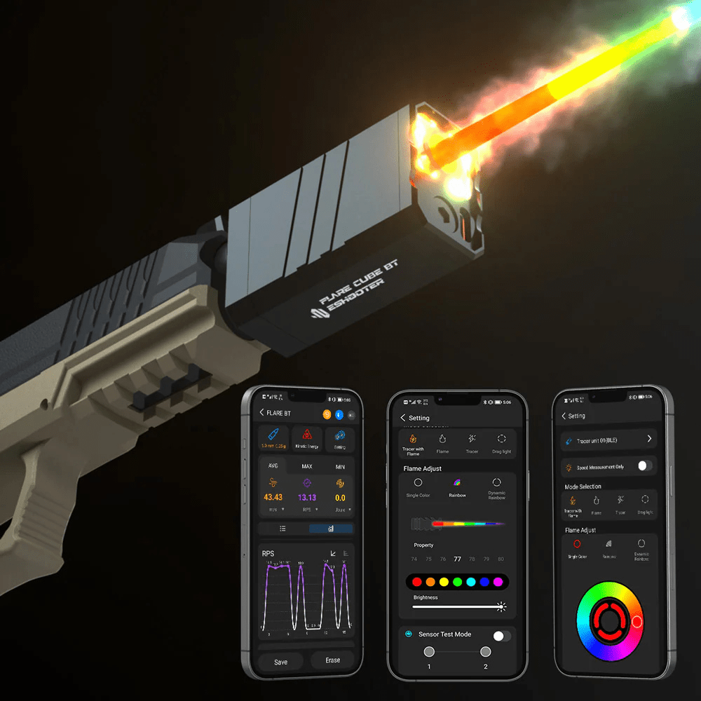 Eshooter Flare Cube BT Tracer Unit Accessories & Maintenance from Eshooter - Shop now at Hi-Capa Hub Ltd