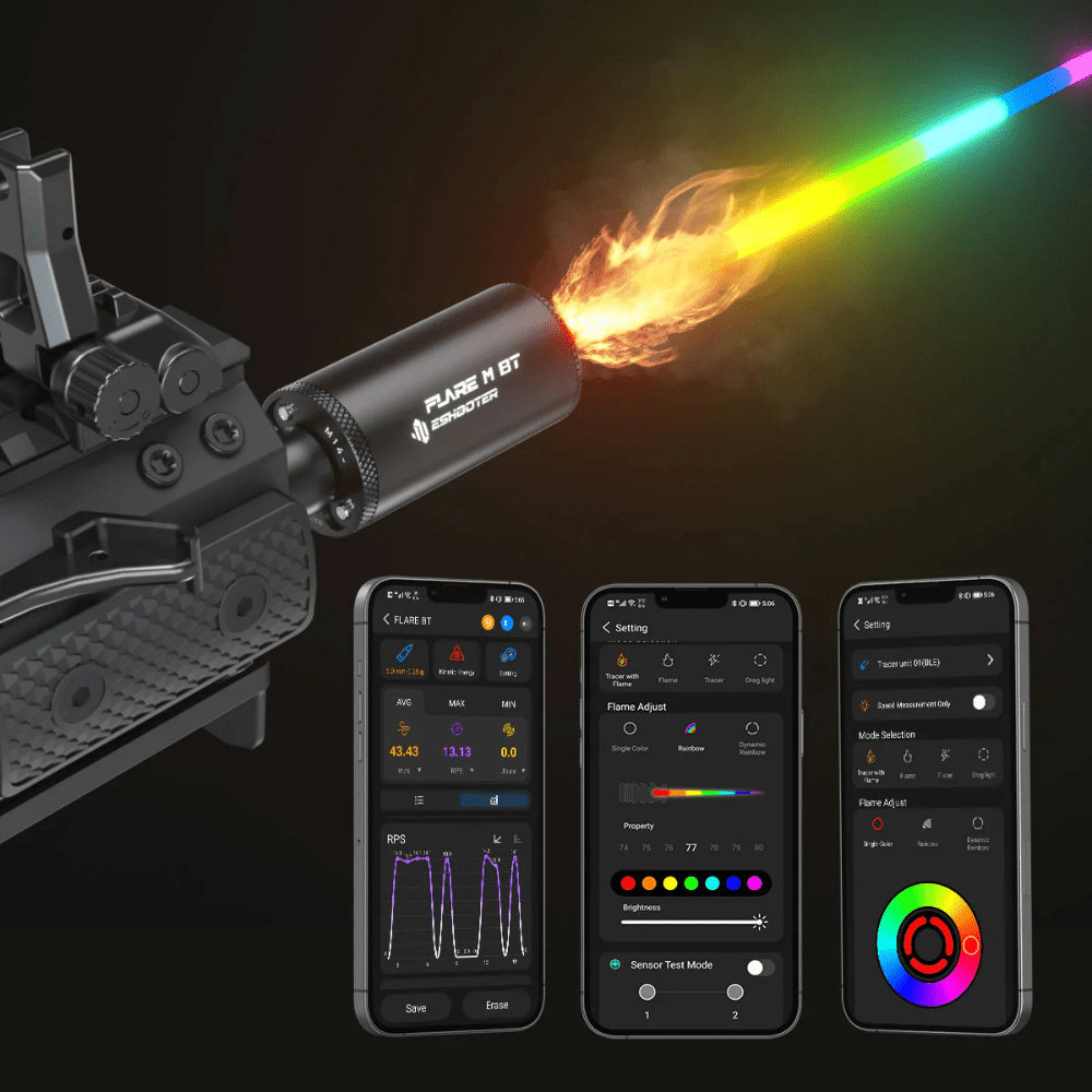 Eshooter Flare M BT Tracer Unit Accessories & Maintenance from Eshooter - Shop now at Hi-Capa Hub Ltd