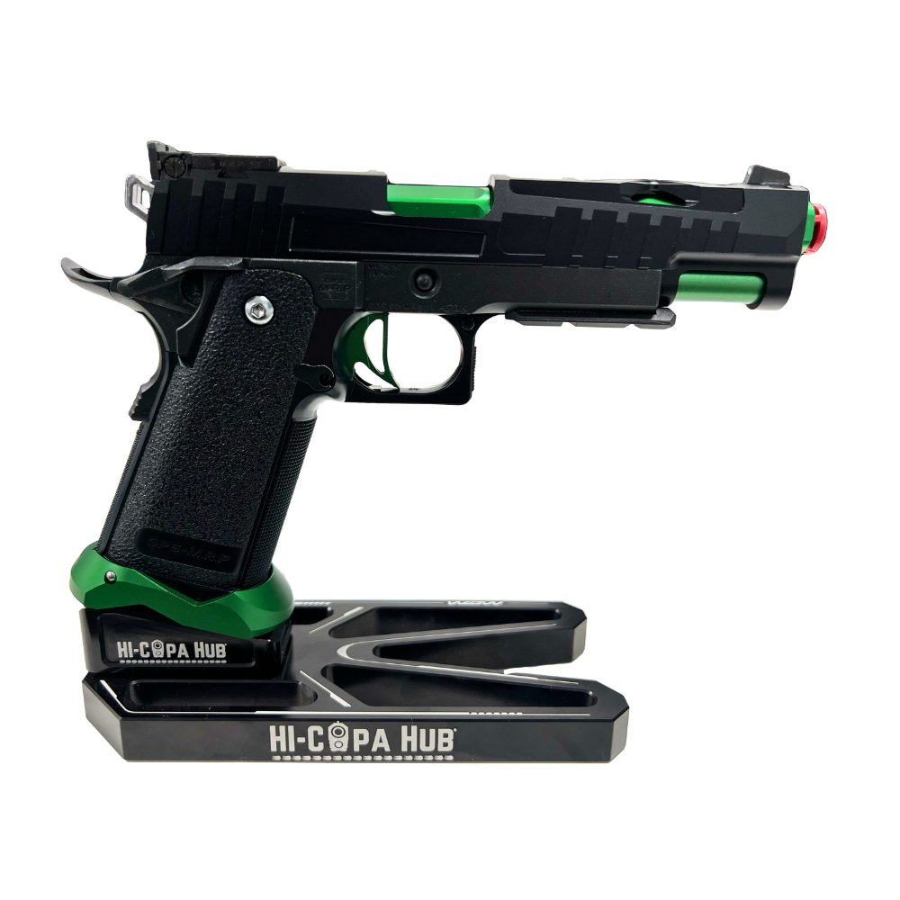 GunSmith Bros XCARRY 5.1 Pre-Build - Black & Green  from Tokyo Marui - Shop now at Hi-Capa Hub Ltd