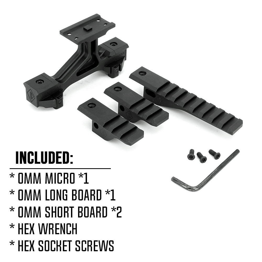 Holy Warrior Irregular Defence Modular OMM-1 Scope Mount (T1-T2) airsoft UK