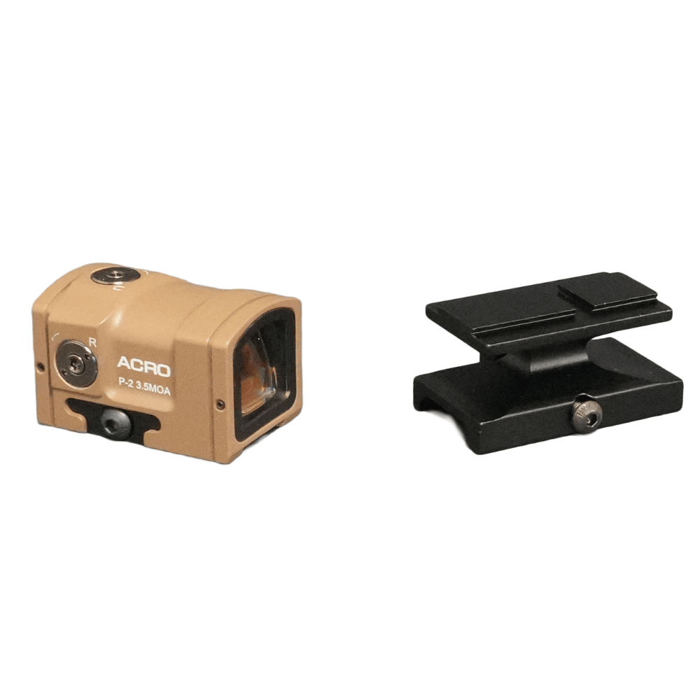 Holy Warrior P2 Style ACRO Red dot sight - Tan airsoft UK
