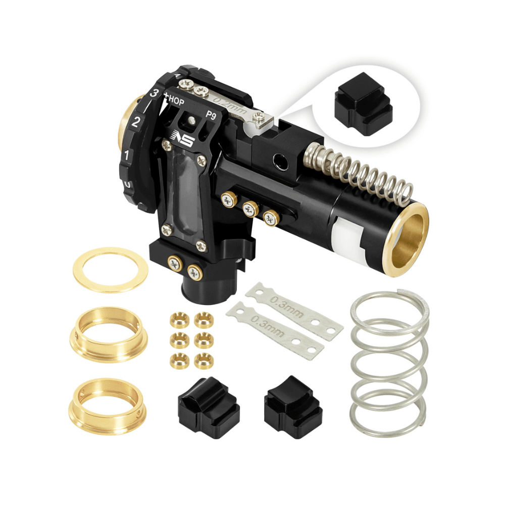 Nexxspeed CNC Aluminium Hopup Chamber For M4 AEG V2 - Hi - Capa Hub Ltd