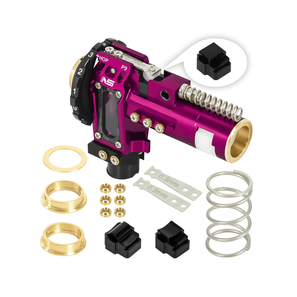 Nexxspeed CNC Aluminium Hopup Chamber For M4 AEG V2 airsoft UK