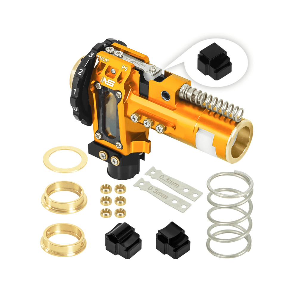 Nexxspeed CNC Aluminium Hopup Chamber For M4 AEG V2 airsoft UK