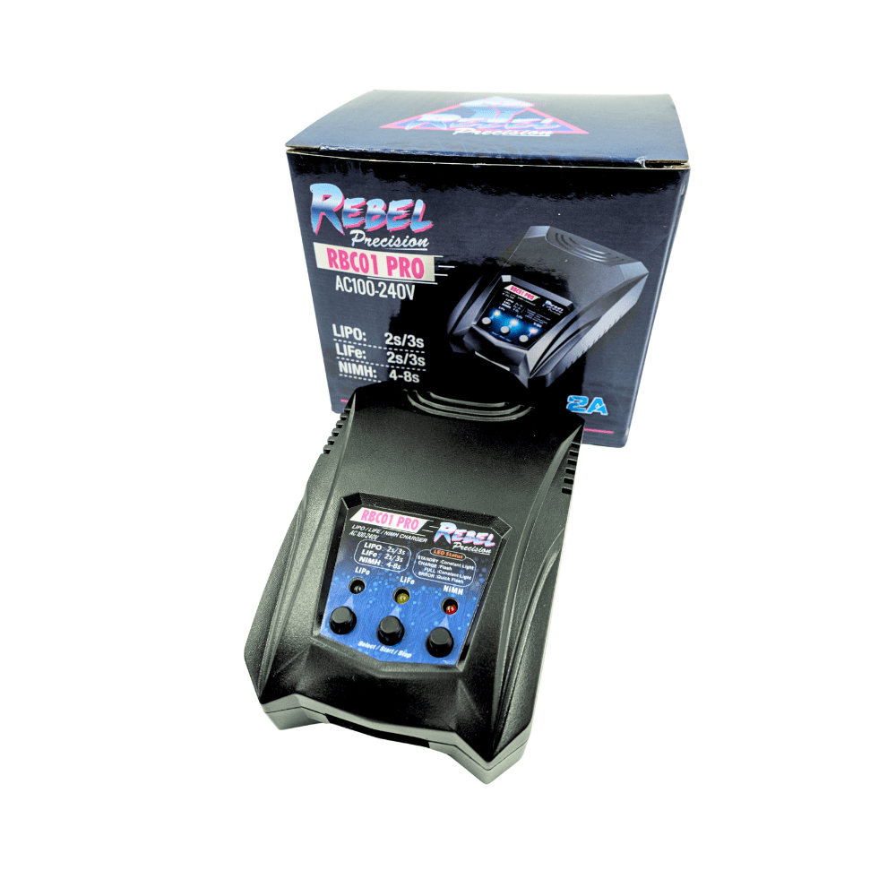 Rebel RBC01 Pro Compact Smart Charger (Lipo,Life,Nimh,HPA) airsoft UK