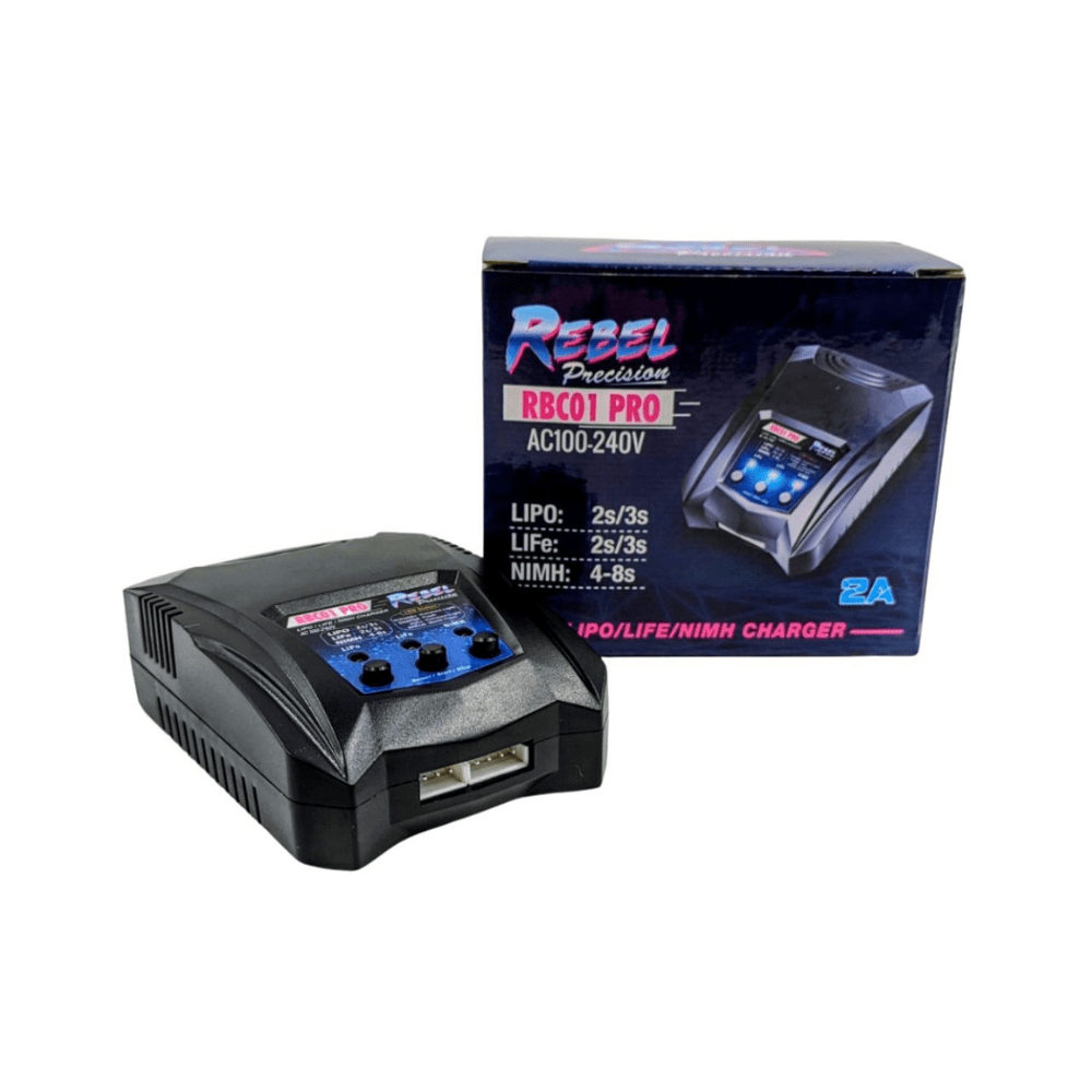 Rebel RBC01 Pro Compact Smart Charger (Lipo,Life,Nimh,HPA) airsoft UK