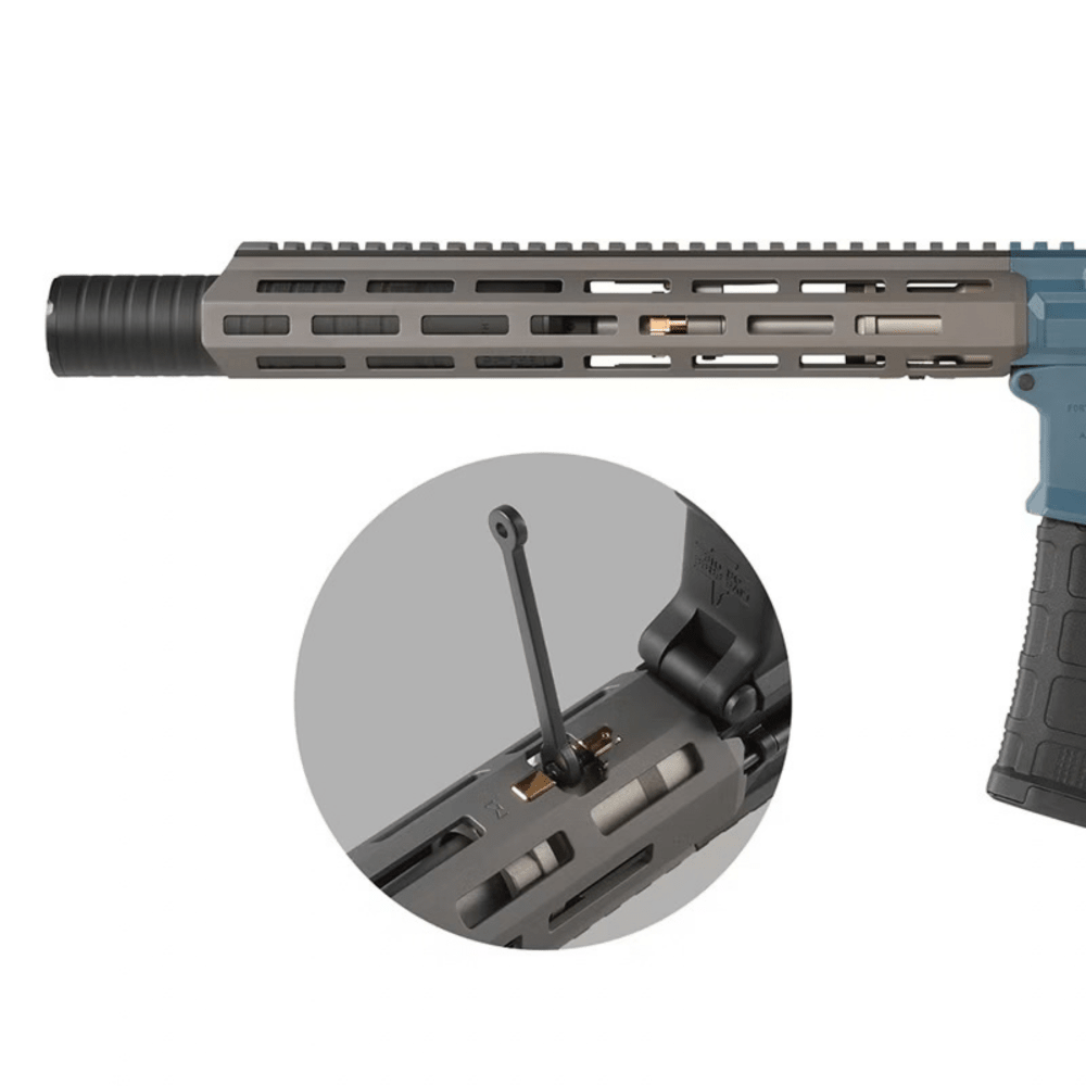 Salvo Precision 7.0 Honey Badger SD w/ PDW Stock - Blue/Grey MWS STEEL BOLT airsoft UK