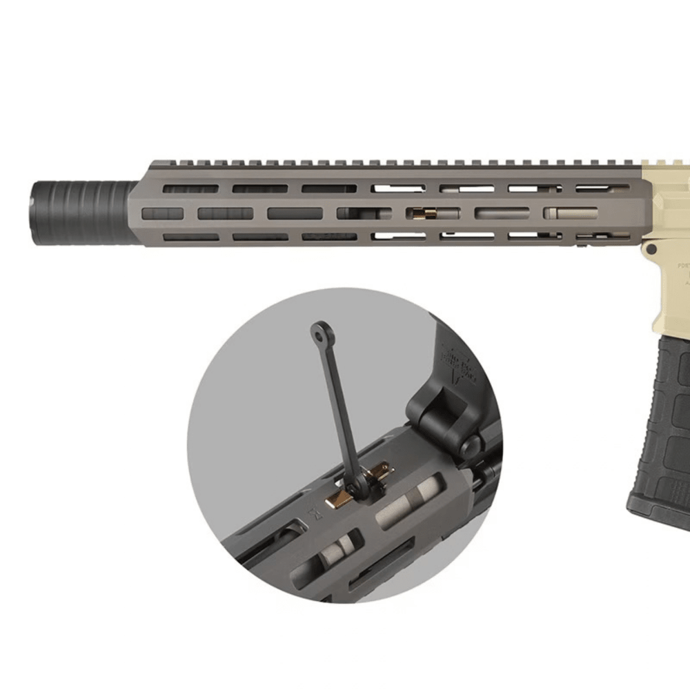 Salvo Precision 7.0 Honey Badger SD w/ PDW Stock - Champagne/Grey MWS STEEL BOLT airsoft UK