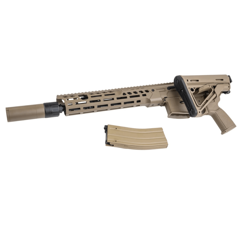 Salvo Precision MCX Hunter UKSF 13.1 MWS GBBR W/ Suppressor & Tracer airsoft UK