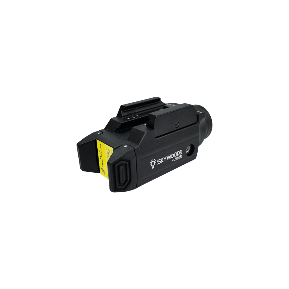 Skywoods PL510R Tactical Pistol Flashlight with Red Laser airsoft UK