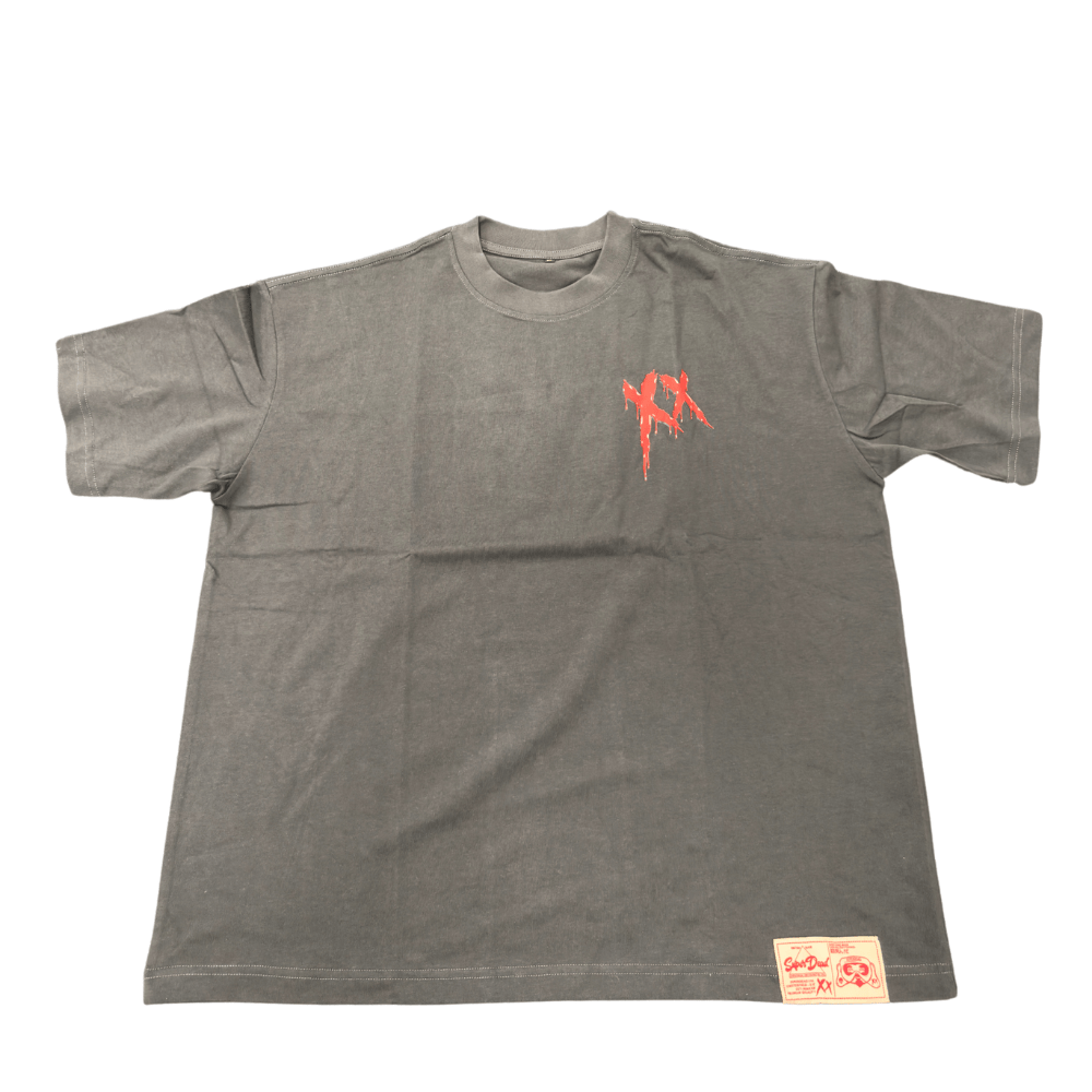 Superdead 'Budda' T-Shirt - XL - Grey - Hi - Capa Hub Ltd