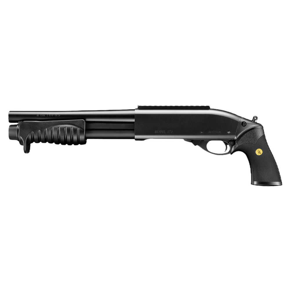 Tokyo Marui M870 Breacher Gas Shotgun | Available at Hi-Capa Hub Ltd