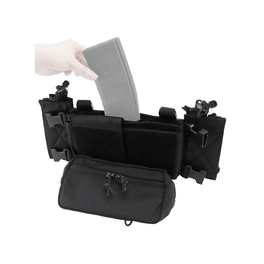 WBD MK4 Tactical Micro Chest Rig - Black - Hi - Capa Hub Ltd