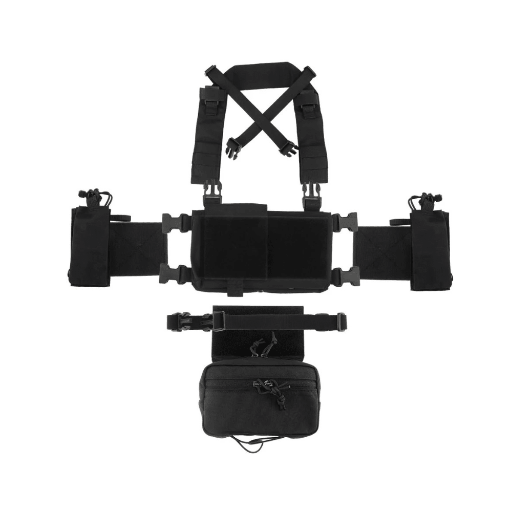 WBD MK4 Tactical Micro Chest Rig - Black - Hi - Capa Hub Ltd
