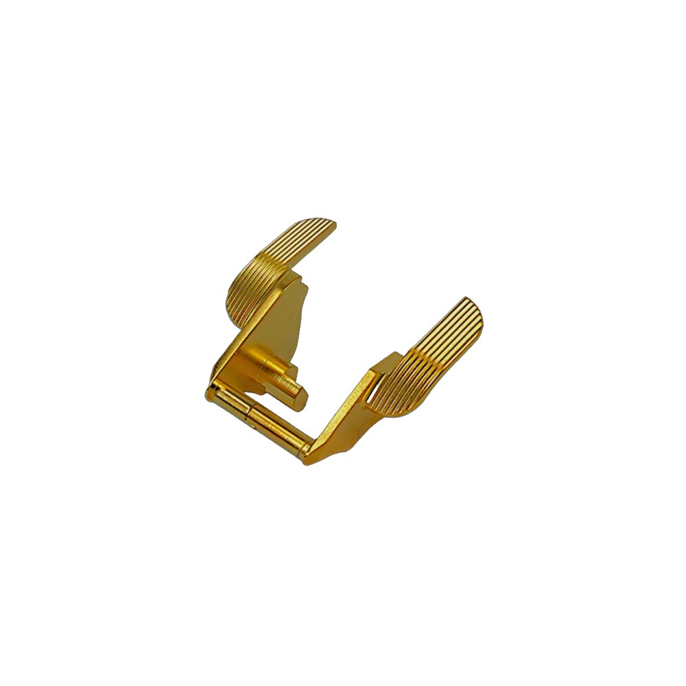 Airsoft Masterpiece SV Steel Thumb Safety - Gold Grips & Grip Accessories from Airsoft Masterpiece - Shop now at Hi-Capa Hub Ltd
