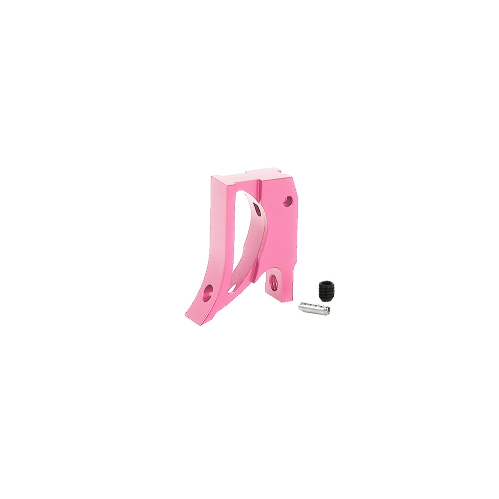 EDGE Aluminium 'T2' Trigger - Pink Triggers from EDGE - Shop now at Hi-Capa Hub Ltd