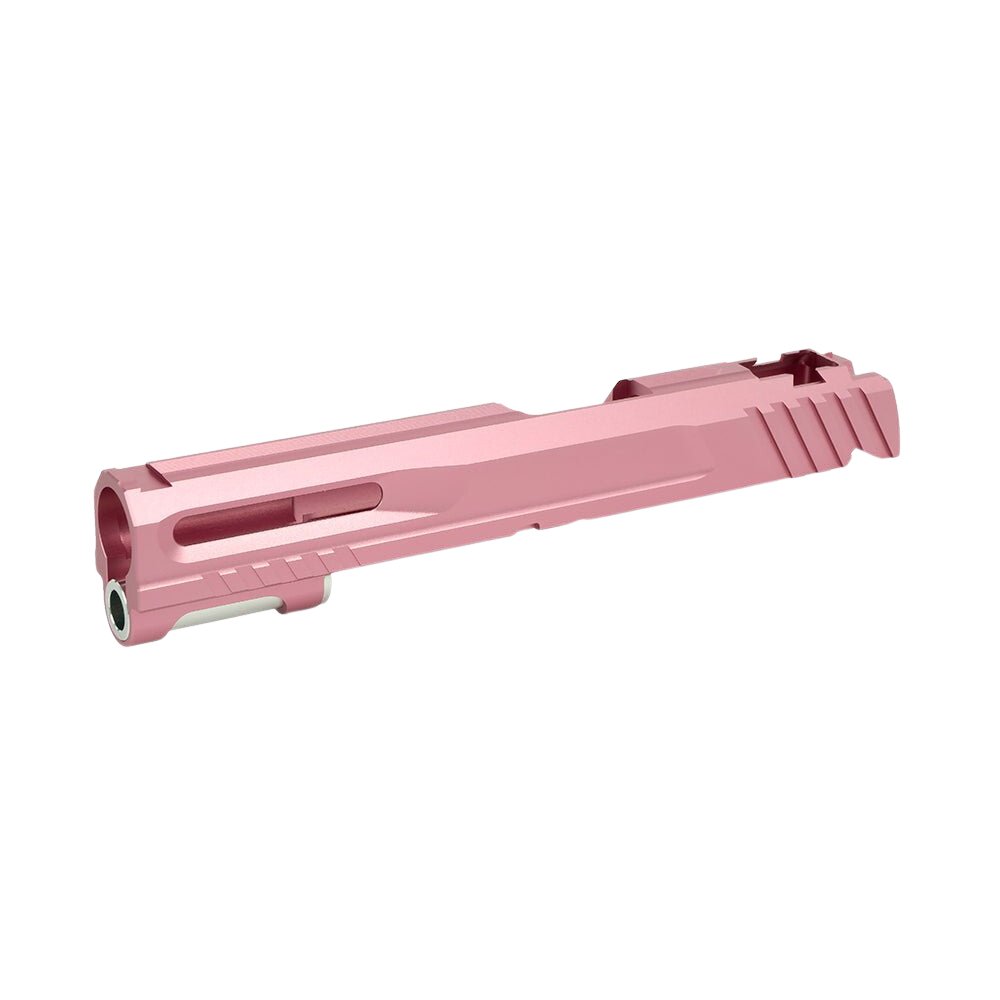 EDGE Custom 'NORRIS' Aluminium Slide - 5.1 - Pink Slides from EDGE - Shop now at Hi-Capa Hub Ltd