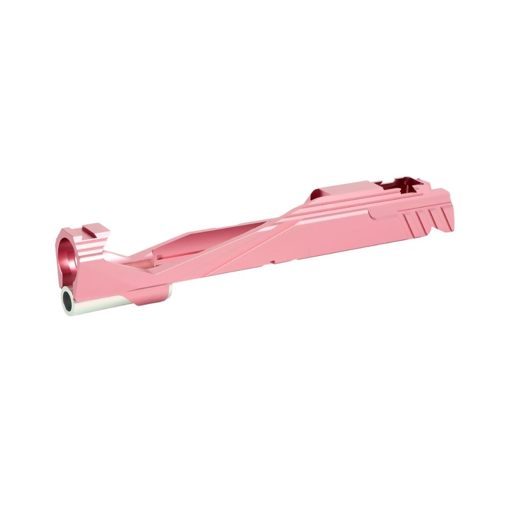 EDGE 'GIGA' Aluminium Slide - Pink Slides from EDGE - Shop now at Hi-Capa Hub Ltd