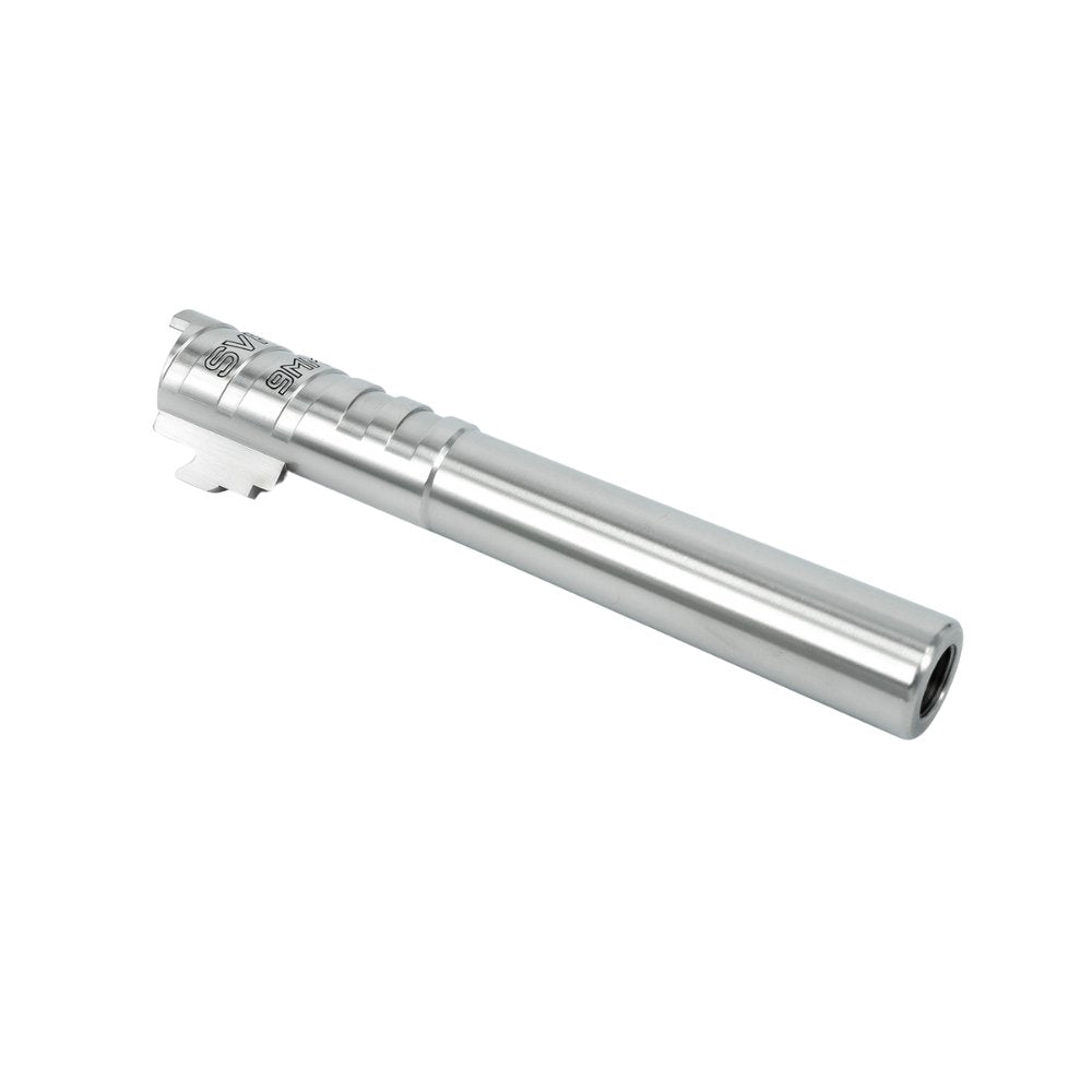 Gunsmith Bros INFINITY SVP Steel Outer Barrel - 5.1 - Silver Outer Barrels from GunSmith Bros - Shop now at Hi-Capa Hub Ltd